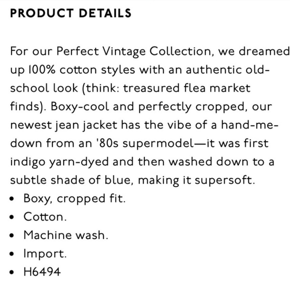 Madewell Boxy Crop jean jacket - Picture 10 of 16